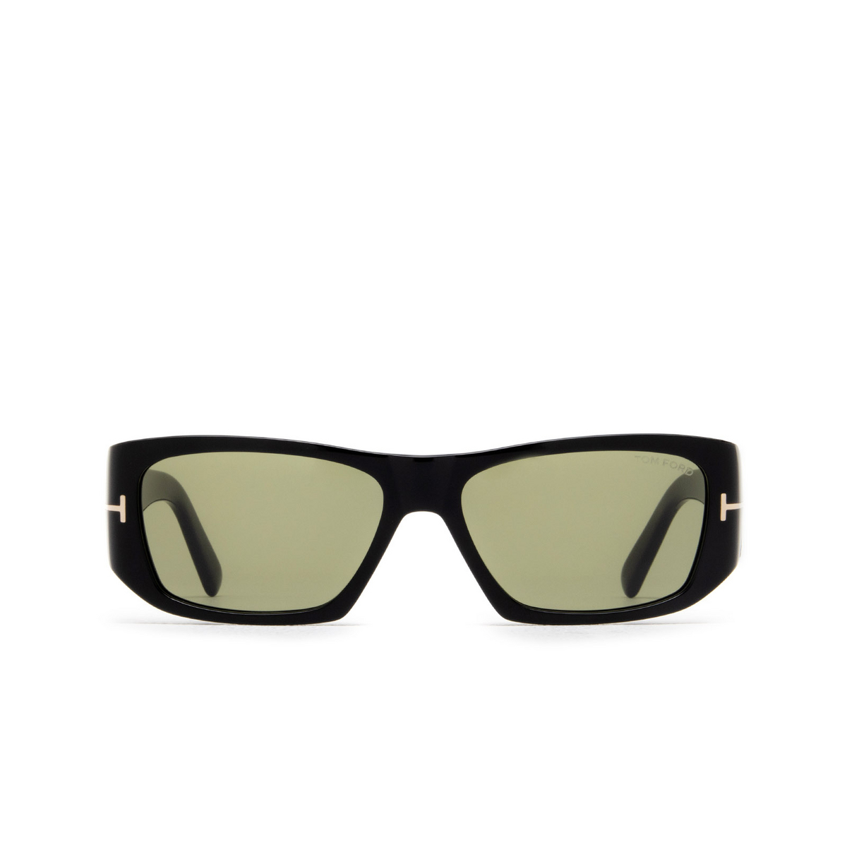 Tom Ford ANDRES-02 Sunglasses 01N Black - front view