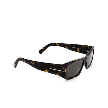 Gafas de sol Tom Ford ANDRES-02 52A dark havana - Vista tres cuartos