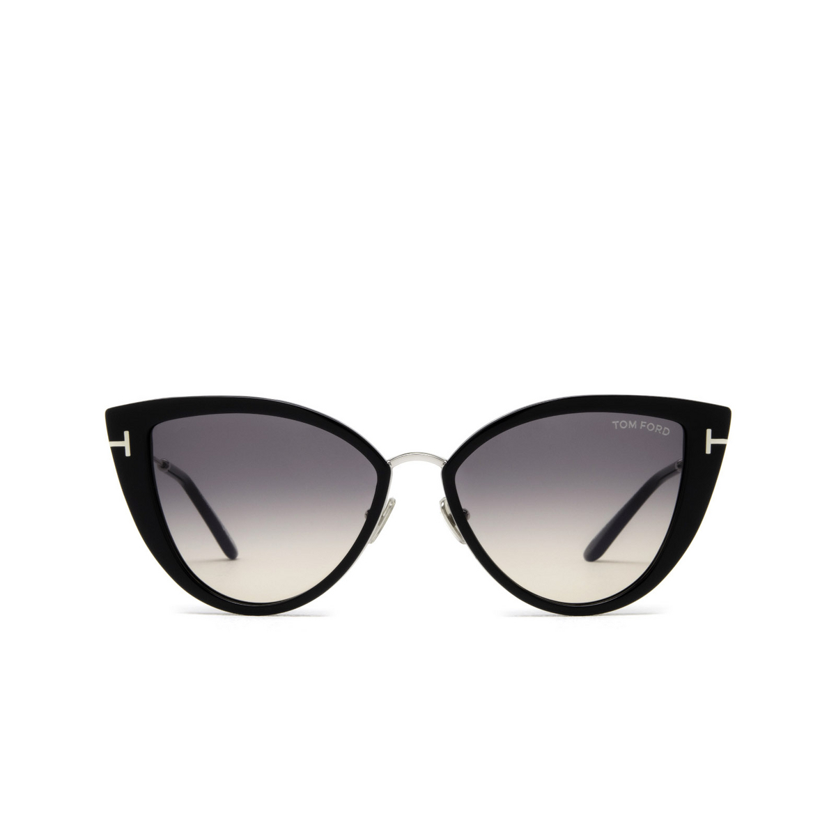 Tom Ford ANJELICA-02 Sunglasses 01B Black - front view