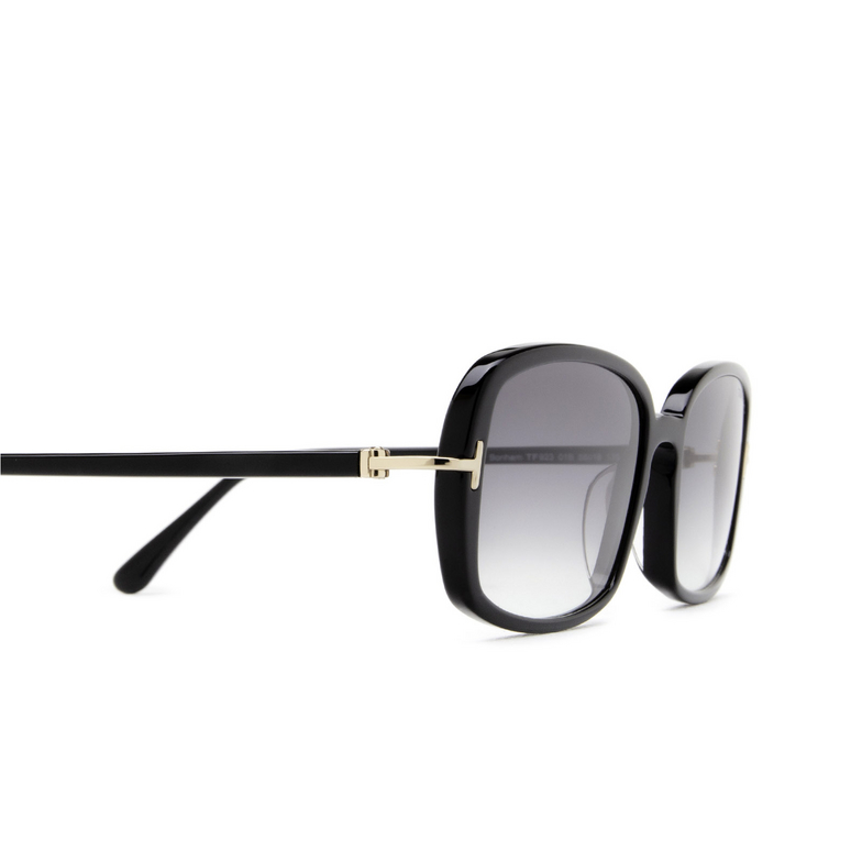 Tom Ford BONHAM Sunglasses 01B black - 3/4