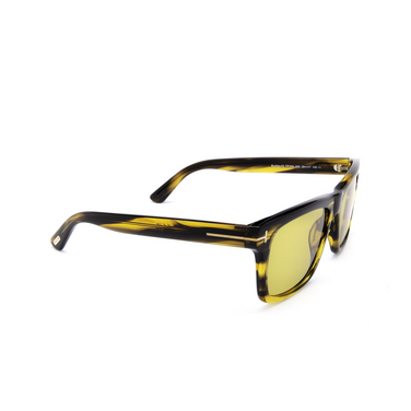 Gafas de sol Tom Ford BUCKLEY-02 55E havana - Vista tres cuartos