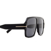 Tom Ford CAMDEN Sunglasses 01A black - product thumbnail 3/4