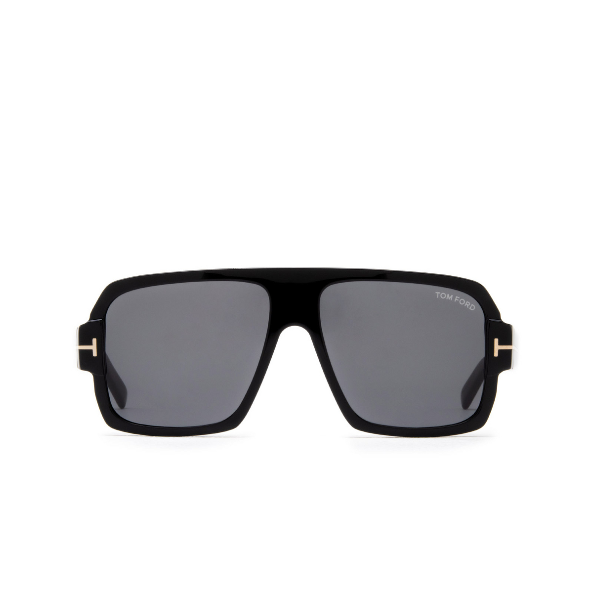 Tom Ford CAMDEN Sunglasses 01A Black - product thumbnail 1/4