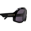Tom Ford CASSIUS Sunglasses 01A black - product thumbnail 3/4