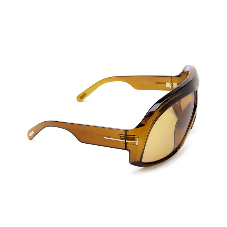 Tom Ford CASSIUS Sunglasses 45E brown - 2/4