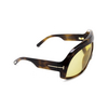 Gafas de sol Tom Ford CASSIUS 52E dark havana - Miniatura del producto 2/4