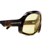 Gafas de sol Tom Ford CASSIUS 52E dark havana - Miniatura del producto 3/4