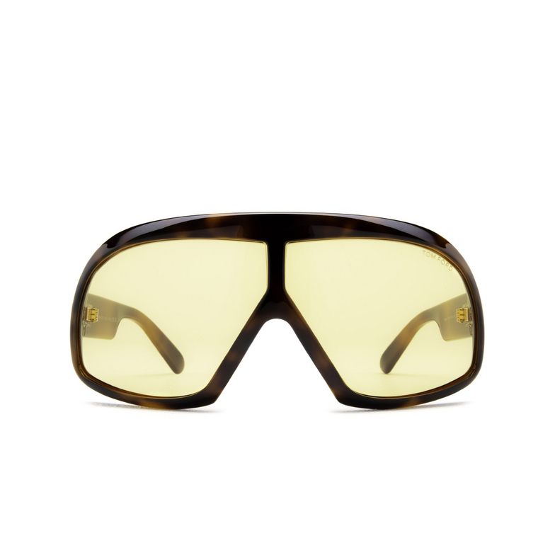 Tom Ford CASSIUS Sunglasses 52E dark havana - 1/4