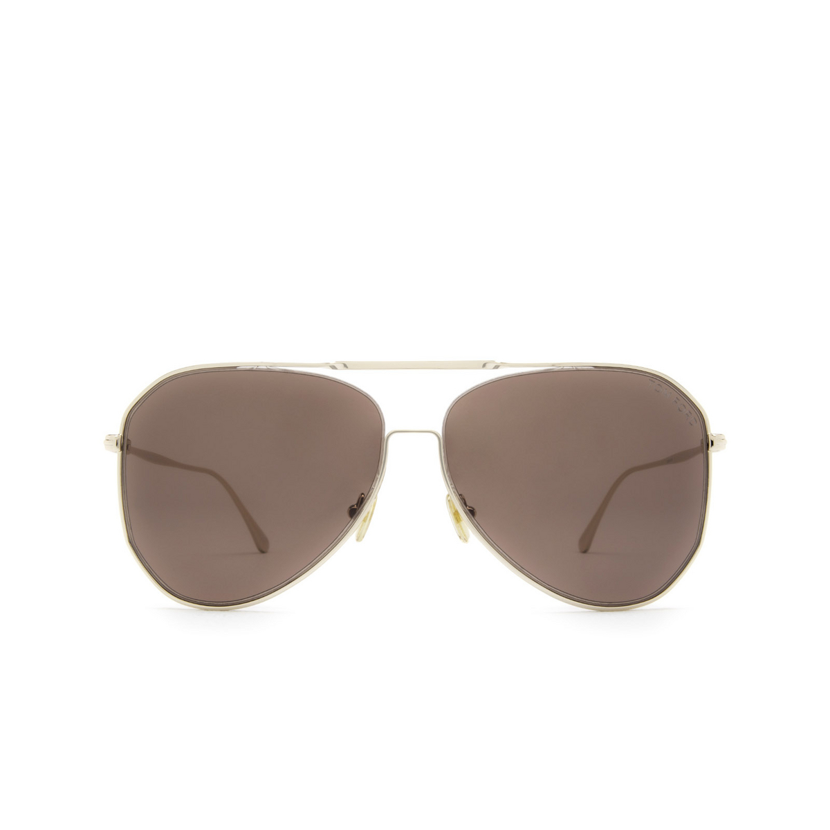 Tom Ford CHARLES-02 Sunglasses 28E Rose Gold - front view