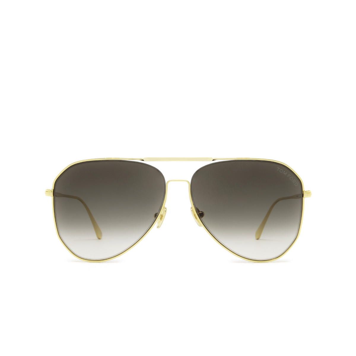 Tom Ford CHARLES-02 Sunglasses 30B Gold - front view