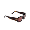 Gafas de sol Tom Ford CYRILLE-02 52S dark havana - Miniatura del producto 2/4