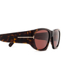 Tom Ford CYRILLE-02 Sonnenbrillen 52S dark havana - Produkt-Miniaturansicht 3/4