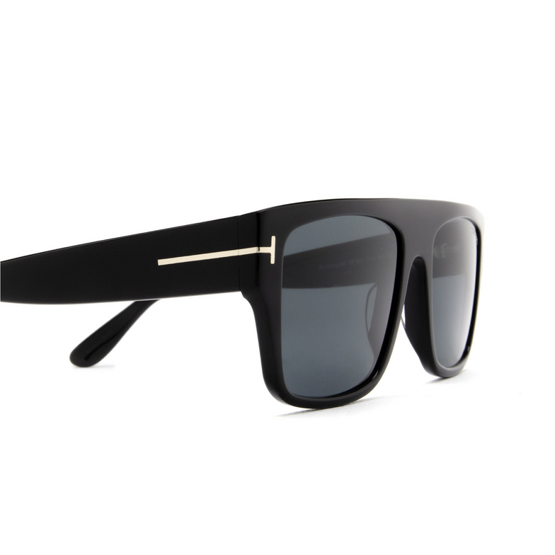 Tom Ford DUNNING-02 Sunglasses 01V black - 3/4