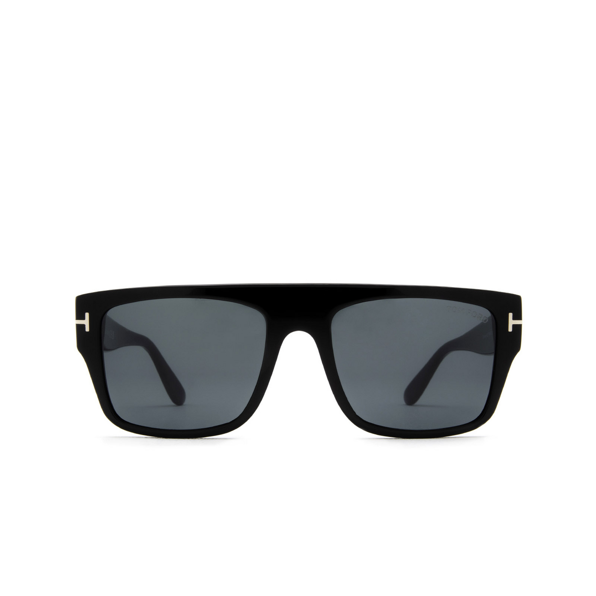 Tom Ford DUNNING-02 Sunglasses 01V Black - front view