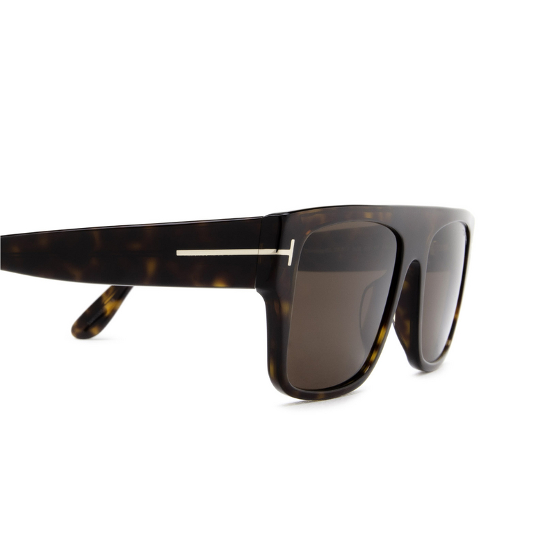 Tom Ford DUNNING-02 Sunglasses 52E dark havana - 3/4