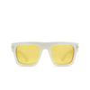 Tom Ford FAUSTO Sunglasses 25E ivory - product thumbnail 1/4