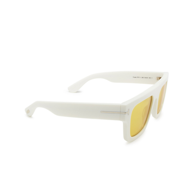 Tom Ford FAUSTO Sunglasses 25E ivory - 2/4