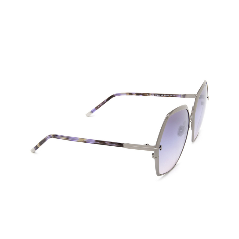 Tom Ford FONDA-02 Sunglasses 14B ruthenium - 2/4