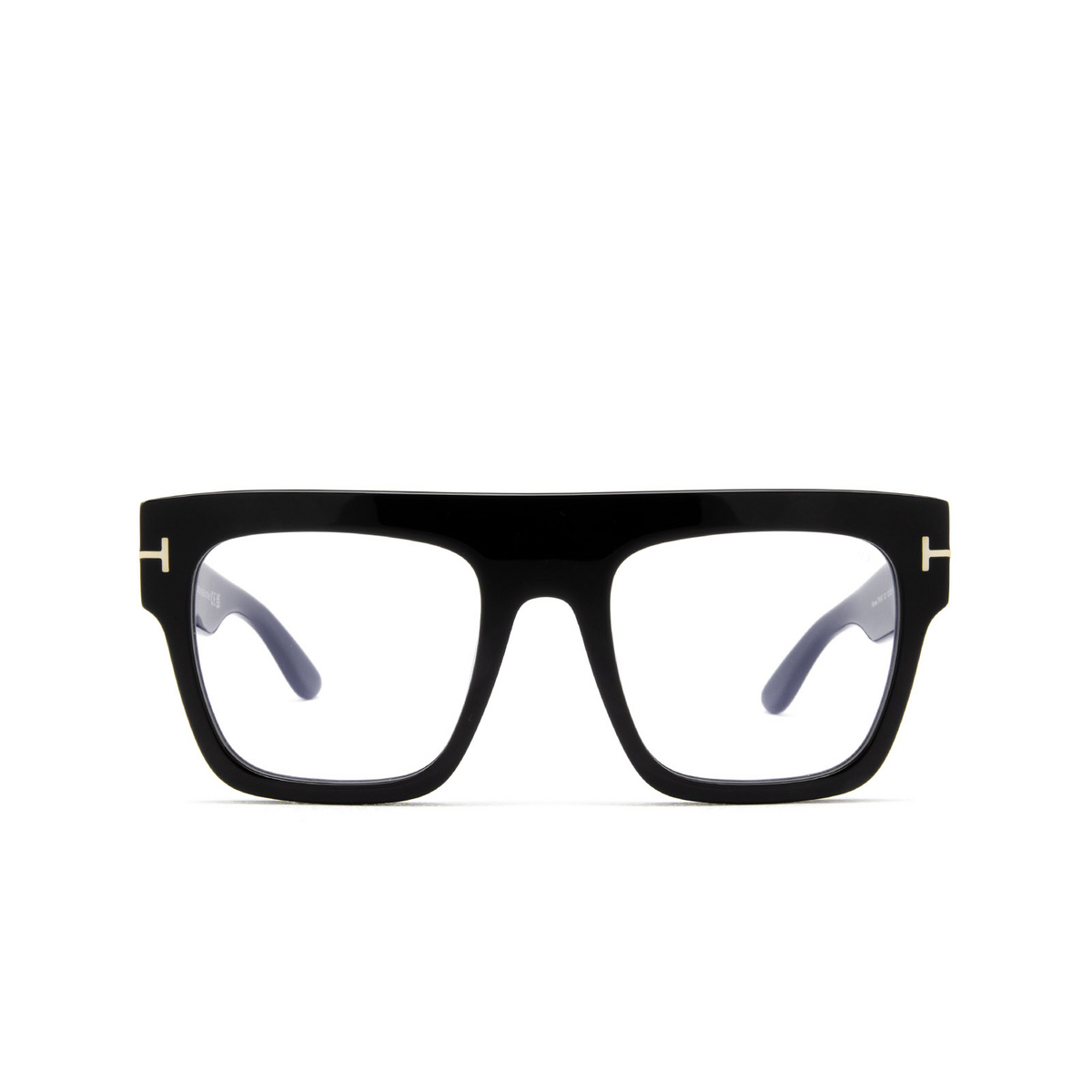 Tom Ford® Square Sunglasses: FT0847 Renee color 001 Black - front view