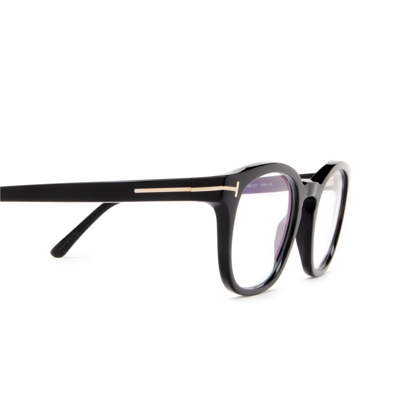 Gafas graduadas Tom Ford FT5532-B 01V black - 3/9