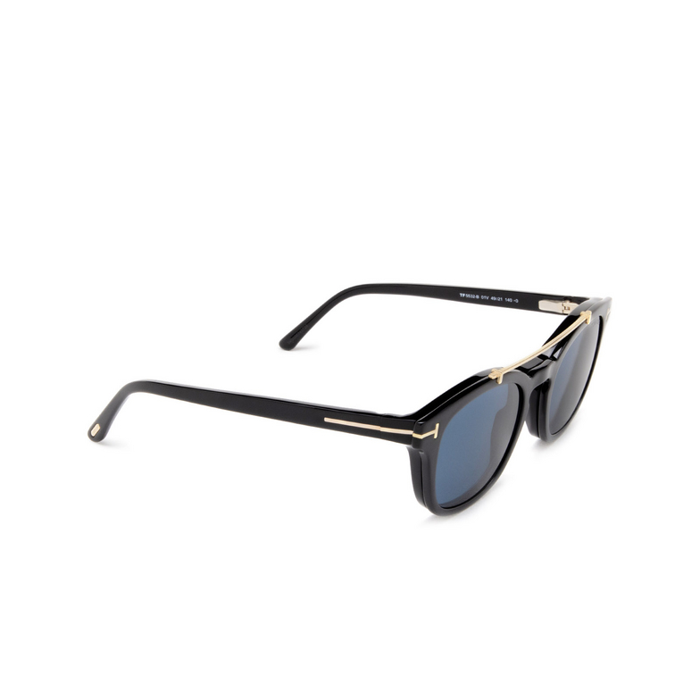 Tom Ford FT5532-B Eyeglasses 01V black - 8/9