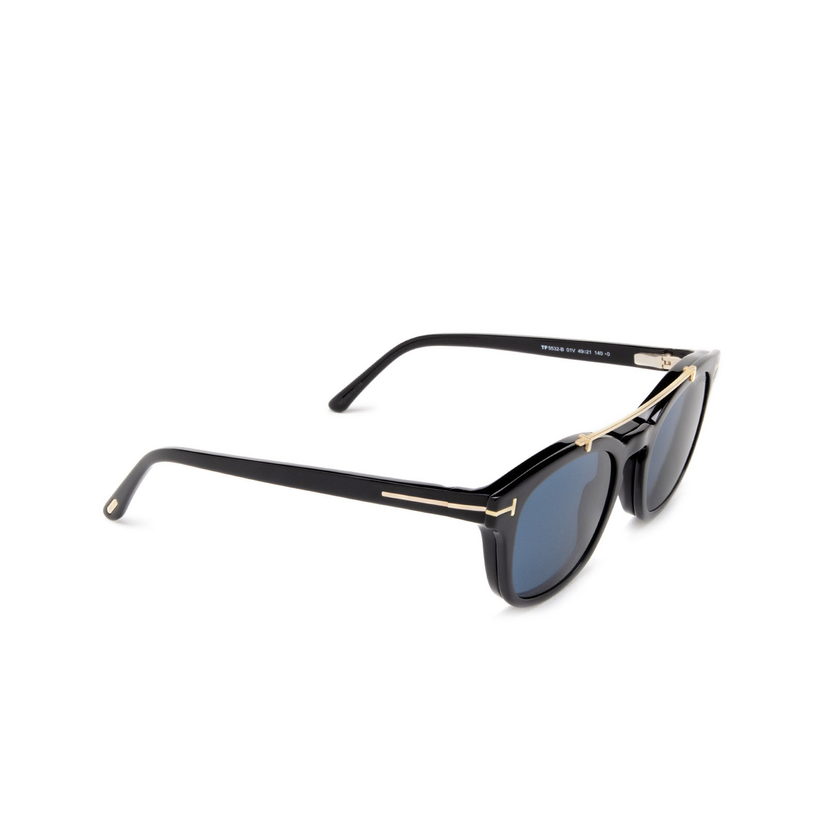 Occhiali da vista Tom Ford FT5532-B 01V Black - anteprima prodotto 8/9