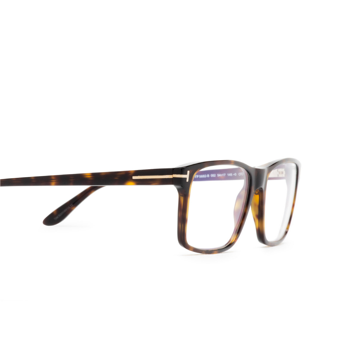 Tom Ford FT5682-B Eyeglasses 052 Dark Havana - product thumbnail 3/9