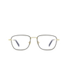 Gafas graduadas Tom Ford FT5748-B 001 gold & black - Miniatura del producto 1/4