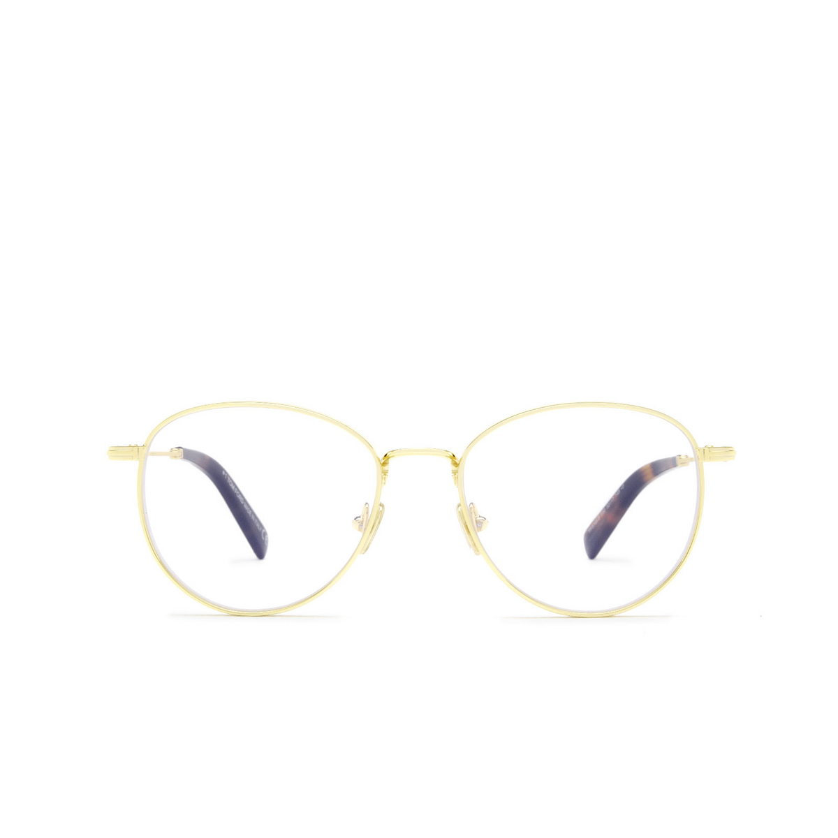 Tom Ford® Round Eyeglasses: FT5749-B color 030 Gold - front view
