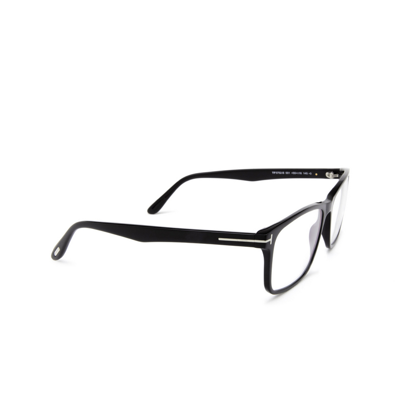 Tom Ford FT5752-B Eyeglasses 001 black - 2/4
