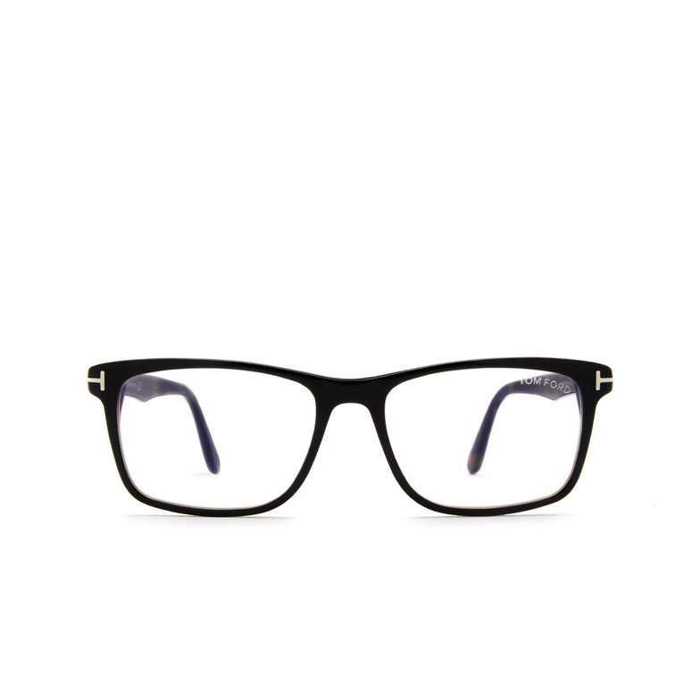 Gafas graduadas Tom Ford FT5752-B 005 black & havana - 1/4