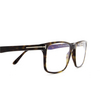 Tom Ford FT5752-B Korrektionsbrillen 052 dark havana - Produkt-Miniaturansicht 3/4