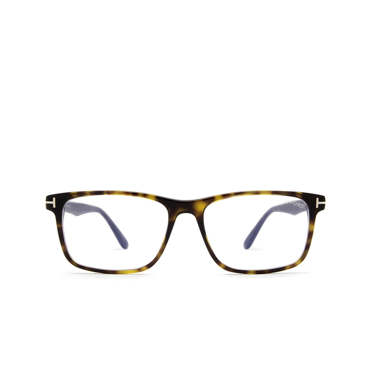 Tom Ford FT5752-B Eyeglasses 052 Dark Havana - front view