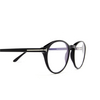 Tom Ford FT5753-B Eyeglasses 001 black - product thumbnail 3/4