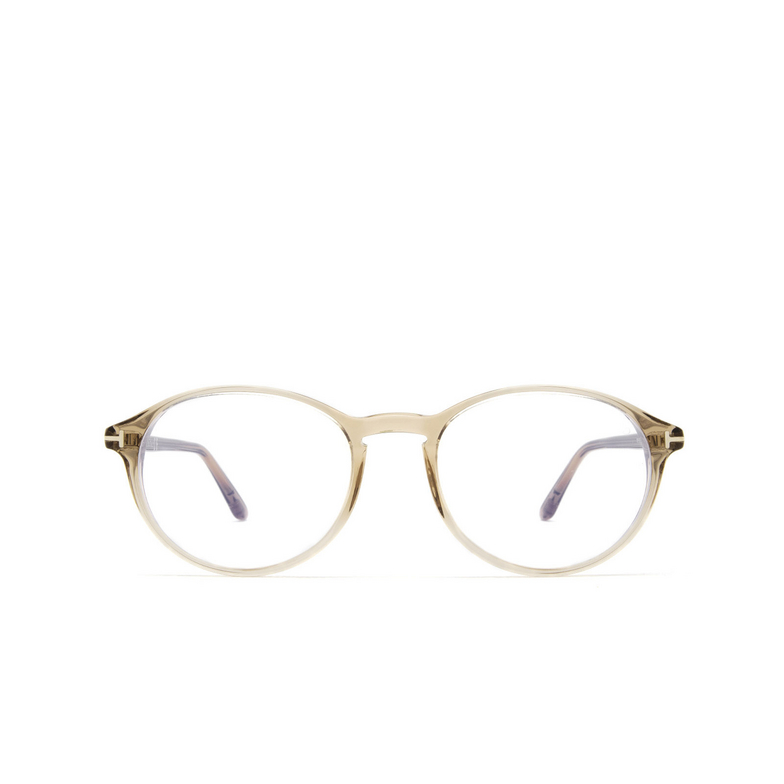 Gafas graduadas Tom Ford FT5753-B 045 transparent brown - 1/4