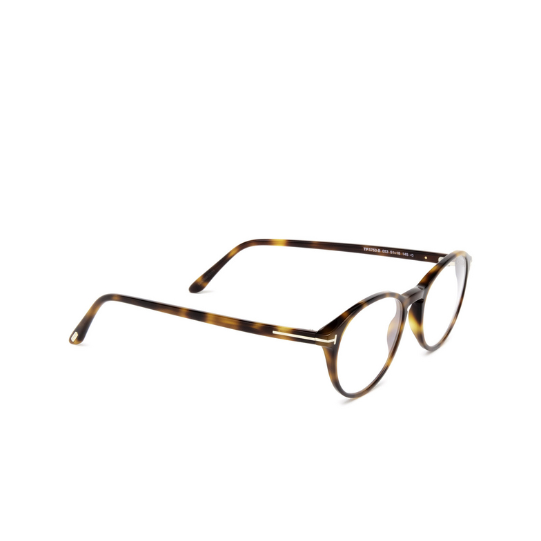 Tom Ford FT5753-B Eyeglasses 053 havana - 2/4