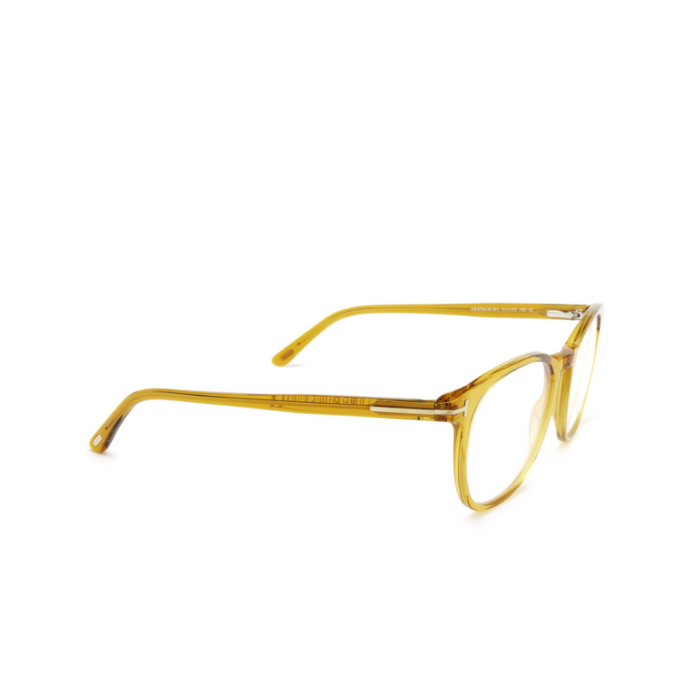 Gafas graduadas Tom Ford FT5754-B 041 yellow - 2/4
