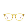 Tom Ford FT5754-B Eyeglasses 041 yellow - product thumbnail 1/4