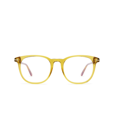 Tom Ford FT5754-B Eyeglasses 041 yellow - front view