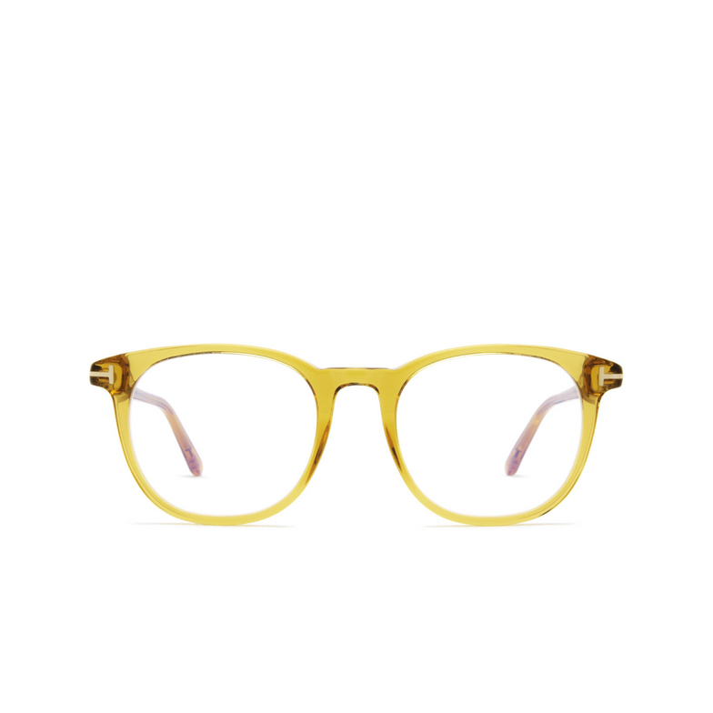 Gafas graduadas Tom Ford FT5754-B 041 yellow - 1/4