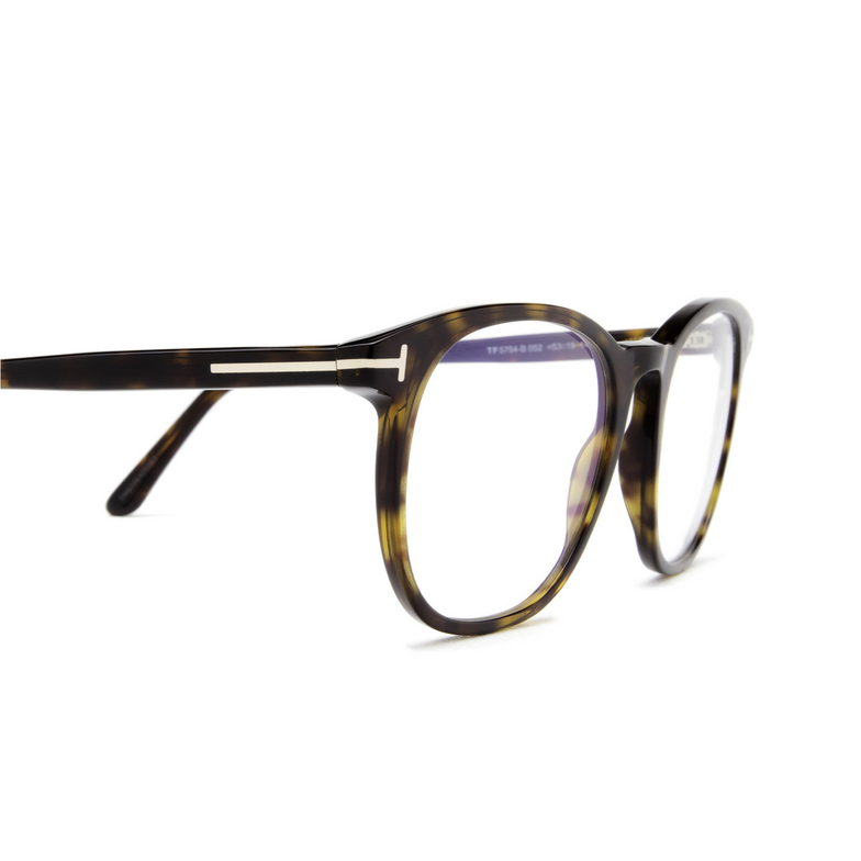Tom Ford FT5754-B Eyeglasses 052 dark havana - 3/4