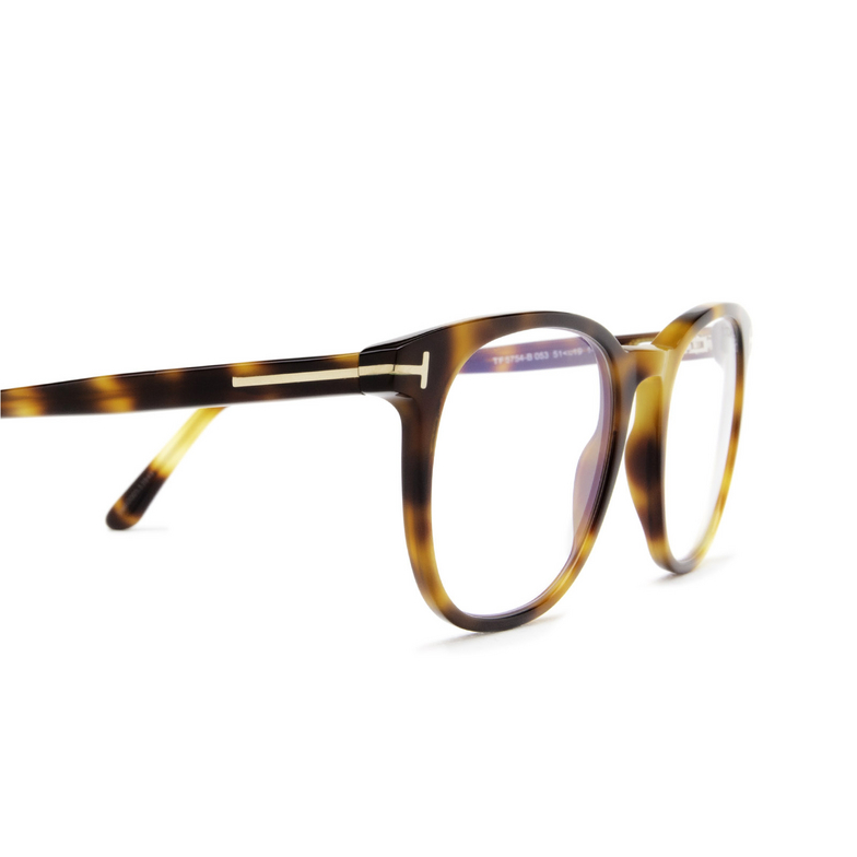 Tom Ford FT5754-B Eyeglasses 053 havana - 3/4
