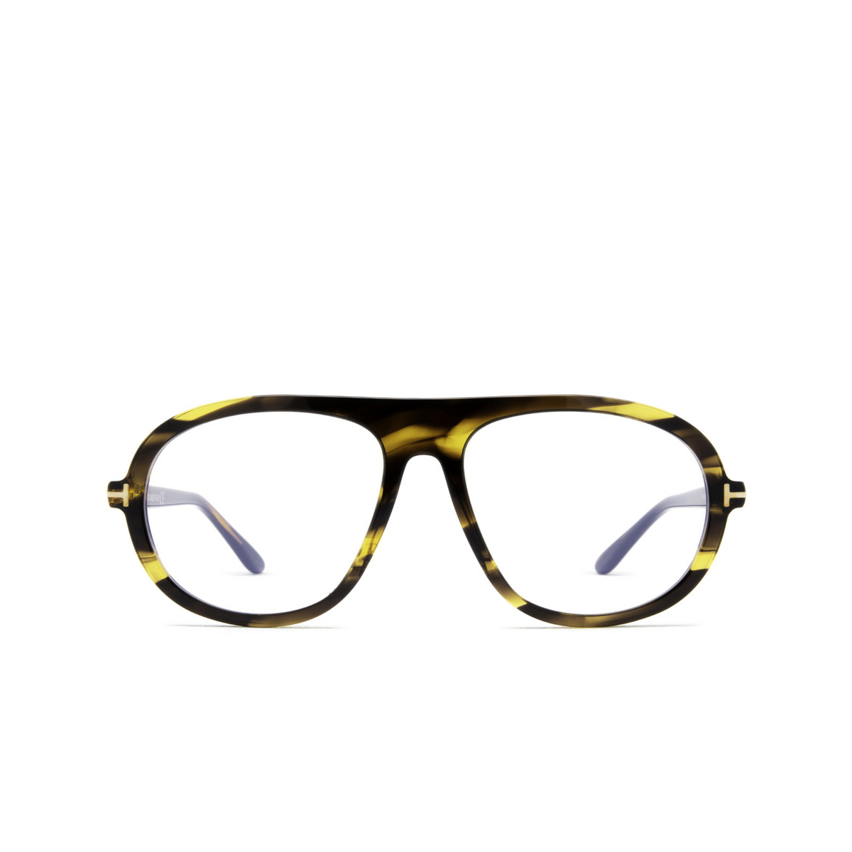 Tom Ford FT5755-B Eyeglasses 055 Havana - front view