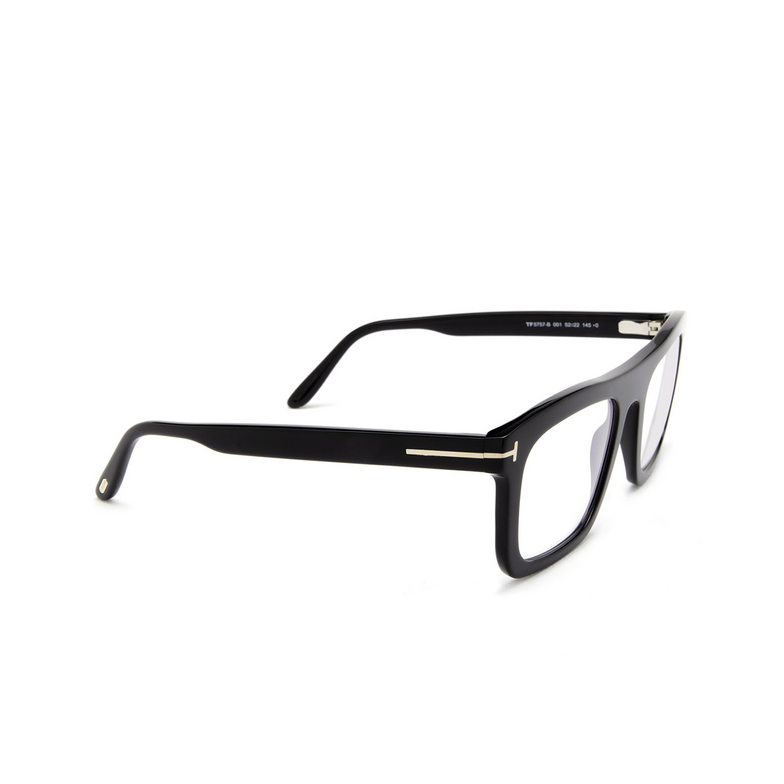 Tom Ford FT5757-B Eyeglasses 001 black - 2/4