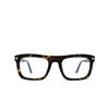 Gafas graduadas Tom Ford FT5757-B 052 dark havana - Miniatura del producto 1/4