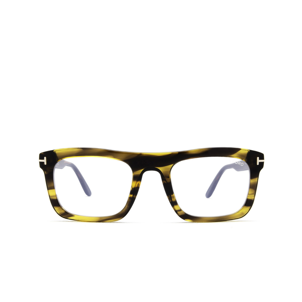Tom Ford FT5757-B Eyeglasses 055 Havana - product thumbnail 1/4