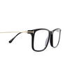 Tom Ford FT5758-B Eyeglasses 001 black - product thumbnail 3/4