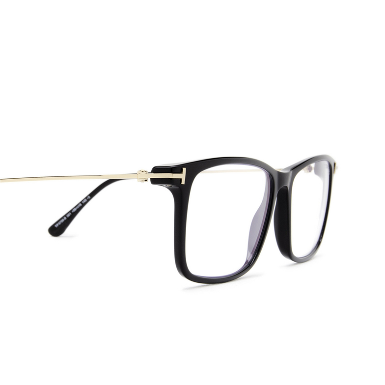 Gafas graduadas Tom Ford FT5758-B 001 black - 3/4