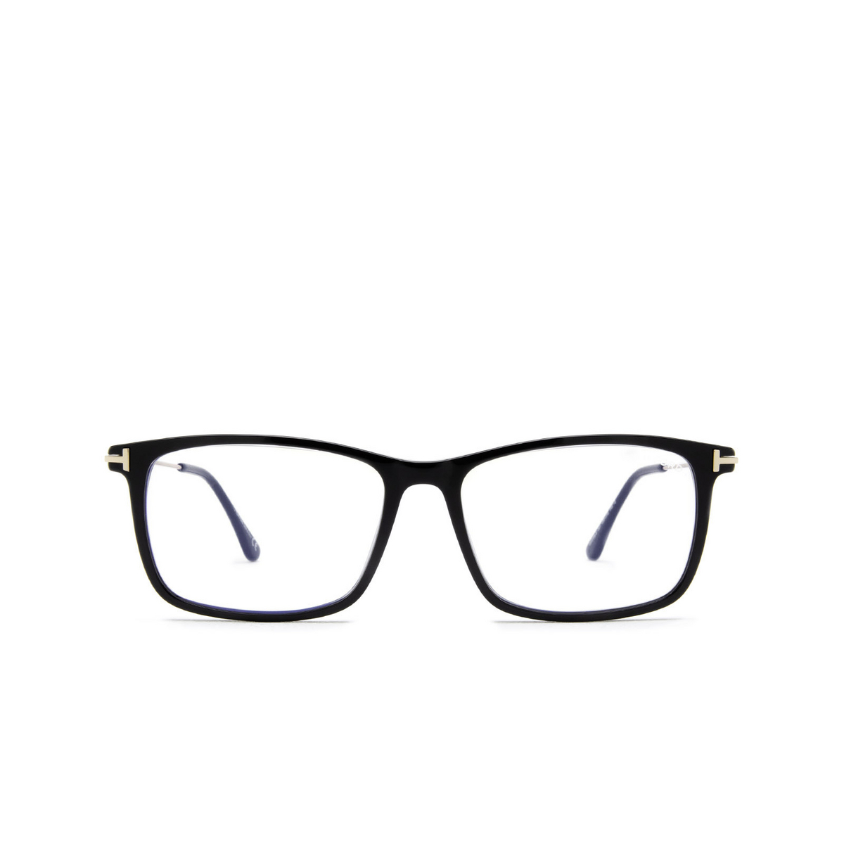 Tom Ford FT5758-B Eyeglasses 001 Black - front view