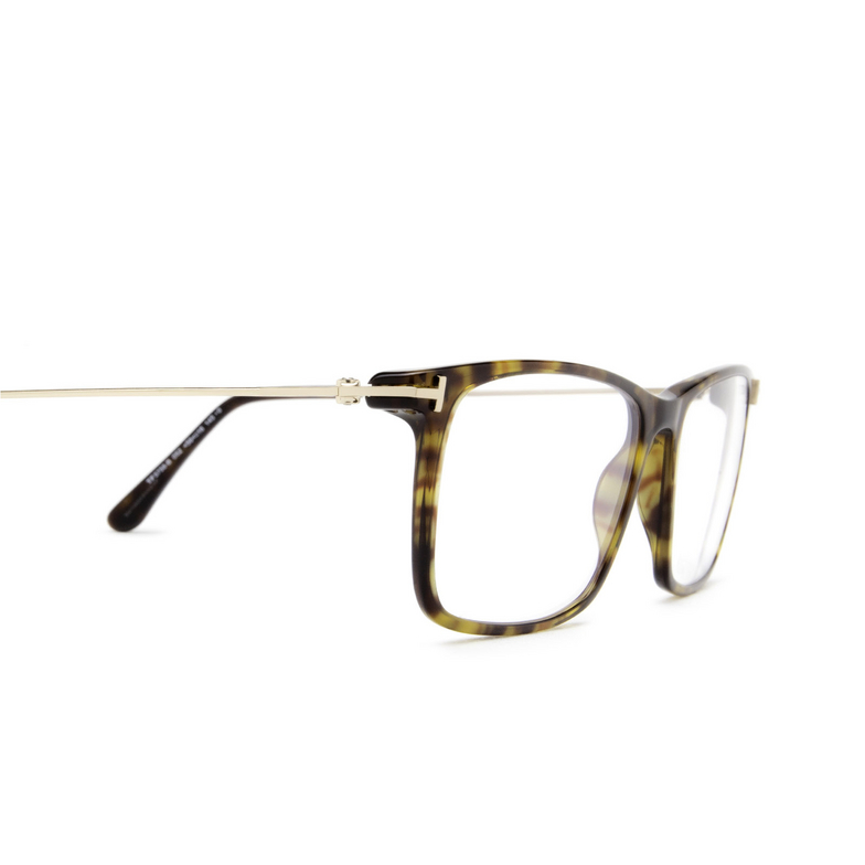 Tom Ford FT5758-B Eyeglasses 052 dark havana - 3/4